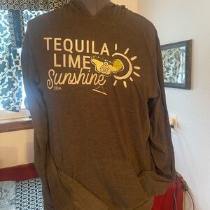 Tequila Lime & Sunshine Graphic Hoodie great condition